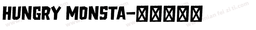 Hungry Monsta字体转换